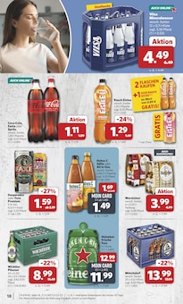 Coca Cola im combi Prospekt "Markt - Angebote" mit 33 Seiten (Bremen)