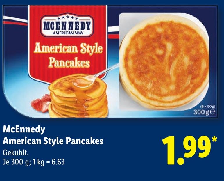 American Style Pancakes