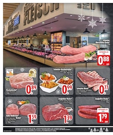 Schweinebauch im EDEKA Prospekt "GROSSE WEIHNACHTS-VERLOSUNG" mit 30 Seiten (München)