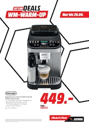 MediaMarkt Saturn Kaffeevollautomat im Prospekt 