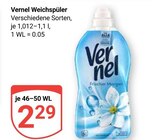 Weichspüler im Angebot bei GLOBUS in Herne Weichspüler Angebote von Vernel bei GLOBUS Herne für 2,29 €