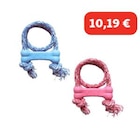 KONG Puppy Goodie Bone avec corde XS bleu/rose - Maxi Zoo KONG Puppy Goodie Bone avec corde XS bleu/rose à 10,19 € dans le catalogue Maxi Zoo