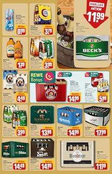 Becks im aktuellen REWE Prospekt (Wiesbaden) Becks im REWE Prospekt "Dein Markt" mit 30 Seiten (Wiesbaden)