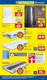Matratzentopper Angebot im Lidl Prospekt, gültig von 04.08.2025 bis 09.08.2025 Matratzentopper Angebot im aktuellen Lidl Prospekt auf Seite 39