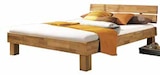 Futonbettgestell Wild-Eiche massiv geölt Angebote bei Opti-Wohnwelt Cuxhaven für 299,00 €