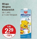 Milupino Kindermilch im V-Markt Prospekt Milupino Kindermilch von Milupa im aktuellen V-Markt Prospekt für 2,29 €