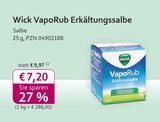 VapoRub Erkältungssalbe bei mea - meine apotheke im Prospekt "" für 7,20 €