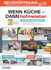 hofmeister Prospekt Stuttgart "Küche kaufen: Prämie sichern!" mit 8 Seiten