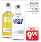 Aktuelles Absolut Vodka Angebot bei EDEKA in Leipzig ab 9,99 €