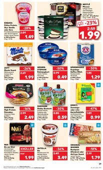 Nutella im Kaufland Prospekt "Aktuelle Angebote" mit 59 Seiten (Potsdam)