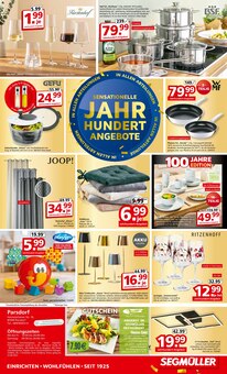 Gardinen im Segmüller Prospekt "SEGMÜLLER SUPER SOMMER" mit 8 Seiten (München)