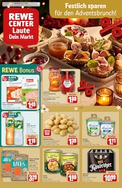 Aktueller REWE Prospekt mit Erdbeeren, "Dein Markt", Seite 1