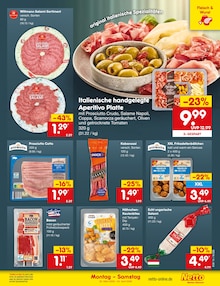 Wurst im Netto Marken-Discount Prospekt "Aktuelle Angebote" mit 65 Seiten (Duisburg)