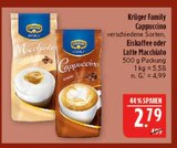 Cappuccino Angebote von Krüger Family bei Marktkauf Plauen für 2,79 €