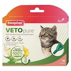 Botanic Mulhouse - Promo Pipettes antiparasitaires pour le chaton coloris blanc VETOpure Beaphar – 3 x 0,4 ml Promo Pipettes antiparasitaires pour le chaton coloris blanc VETOpure Beaphar – 3 x 0,4 ml à 9,99 € dans le catalogue Botanic à Mulhouse