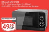 Mikrowelle MW-131692 Angebote von Emerio bei GLOBUS Zwickau für 49,99 €