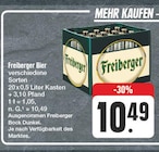 Freiberger Bier Angebote von Freiberger bei nah und gut Schneeberg für 10,49 €