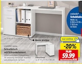 Schreibtisch mit Schrankelement im Lidl Prospekt Schreibtisch mit Schrankelement von LIVARNO home im aktuellen Lidl Prospekt für 59,99 €