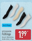 Fußlinge von UP2FASHION im aktuellen ALDI Nord Prospekt