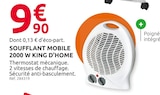 Promo Souflant mobile 2000 w à 9,90 € dans le catalogue Mr. Bricolage à Bully-les-Mines