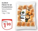 Aktuelles Pizzabrötchen Angebot bei GLOBUS in Duisburg ab 1,99 €