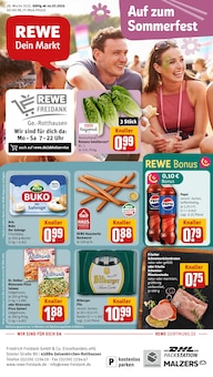 Aktueller REWE Prospekt "Dein Markt" Seite 1 von 28 Seiten für Gelsenkirchen
