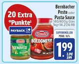 Pesto im EDEKA Prospekt Pesto von Bernbacher im aktuellen EDEKA Prospekt für 1,99 €