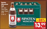 Münchner Hell Angebote von Spaten bei Netto Marken-Discount Rostock für 13,99 €