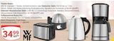 Toaster Bueno oder Eierkocher Stelio oder Edelstahl-Wasserkocher Stelio oder Kaffeeautomat Bueno Pro im Angebot bei GLOBUS in Gera Toaster Bueno oder Eierkocher Stelio oder Edelstahl-Wasserkocher Stelio oder Kaffeeautomat Bueno Pro Angebote von WMF bei GLOBUS Gera für 34,99 €