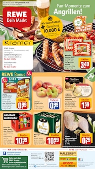 Aktueller REWE Prospekt "Dein Markt" Aktueller REWE Prospekt