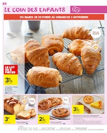 Prix et réduction Croissant dans le prospectus Carrefour Market en cours Offre Croissant dans le catalogue Carrefour Market du moment à la page 42