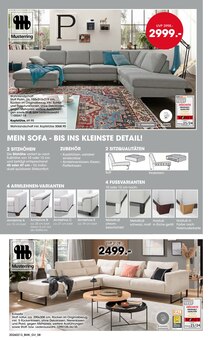 Sofa im aktuellen Möbel Martin Prospekt (Wiesbaden) Sofa im Möbel Martin Prospekt "JETZT PROFITIEREN: KÜCHENMESSE" mit 20 Seiten (Wiesbaden)