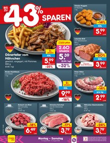 Rindfleisch im Netto Marken-Discount Prospekt "Aktuelle Angebote" mit 77 Seiten (Reutlingen)