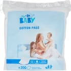 Cotton Pads - CARREFOUR BABY en promo chez Carrefour Cotton Pads - CARREFOUR BABY dans le catalogue Carrefour