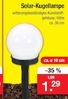 Solar-Kugellampe im aktuellen Prospekt bei Zimmermann in Krummhörn