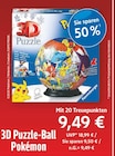 3D Puzzle-Ball Pokémon im E center Prospekt 3D Puzzle-Ball Pokémon von Ravensburger im aktuellen E center Prospekt für 9,49 €