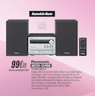 Micro-chaîne - PANASONIC en promo chez Blanc Brun Micro-chaîne - PANASONIC dans le catalogue Blanc Brun