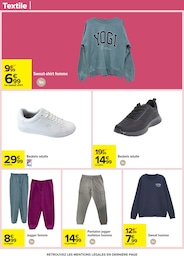 Prix et réduction Pantalon Homme dans le prospectus Carrefour en cours Offre Pantalon Homme dans le catalogue Carrefour du moment à la page 89