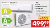 Aktuelles Split Klimaanlage Komplettset Angebot bei Netto Marken-Discount in Hannover ab 499,99 €