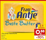 Beste Butter von Frau Antje im aktuellen Netto Marken-Discount Prospekt für 0,88 €