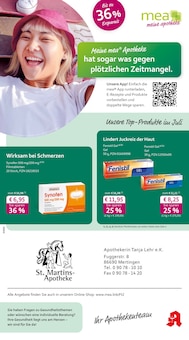 Aktueller mea - meine apotheke Prospekt "Unsere Juli-Angebote" für Mertingen Aktueller mea - meine apotheke Prospekt für Mertingen mit Seiten