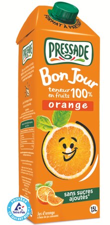Jus bonjour - Carrefour Market à Nice Jus bonjour en promo chez Carrefour Market Nice à 3,98 €