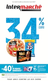 Promos Lessive dans le catalogue "34% EN AVANTAGE CARTE" de Intermarché Express Lessive en promo dans le catalogue Intermarché Express à la page 1