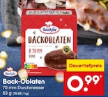Back-Oblaten bei Netto Marken-Discount im Gersthofen Prospekt für 0,99 €