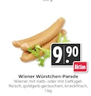 Wiener Würstchen-Parade mit Kalbfleisch bei Hieber im Prospekt "" für 9,90 €