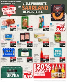 Bitburger im Kaufland Prospekt "Aktuelle Angebote" mit 34 Seiten (Völklingen)
