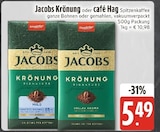 Krönung oder café Hag von Jacobs im aktuellen E xpress Prospekt für 5,49 €