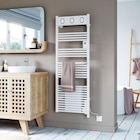 Promo Sèche-serviettes électrique à inertie fluide Sauter Marapi tactile blanc 750W + soufflerie 1000W à 355,00 € dans le catalogue Castorama à Saint-Marcel-lès-Valence