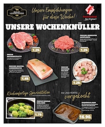 Gulasch Angebot im aktuellen REWE Prospekt auf Seite 4