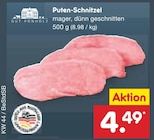 Puten-Schnitzel von Gut Ponholz für 4,49 € bei Netto Marken-Discount im Angebot Puten-Schnitzel von Gut Ponholz im aktuellen Netto Marken-Discount Prospekt
